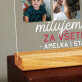 Mami, milujem ťa za všetko - Tlač na akrylové sklo so stojanom