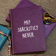 Me sarcastic - Notes A5 s potiskem