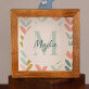 Monogram meno elegant - Drevené prasiatko