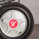 Kruhový monogram - Súprava náradia v kolese auta