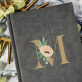 Monogram kvety - Notes a5 s potiskem