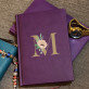 Monogram kvety - Notes a5 s potiskem