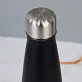 Monogram v kruhu kvety - Fľaša na vodu 630 ml