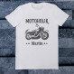 Motoholik - Pánske tričko s potlačou
