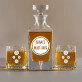 Must Have - Sada gravírovanej karafy a pohárov na whisky