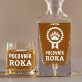 Poľovník roka - Sada gravírovanej karafy a pohárov na whisky