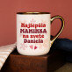 Najlepšia maminka na svete - Keramický hrnček s farebným okrajom