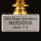 Najlepšia učiteľka - Soška