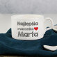 Najlepšia manželka - Šálka s podšálkou