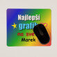 Najlepší grafik na svete - Podložka pod myš