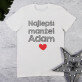 Najlepší manžel, manželka - Sada tričiek pre páry