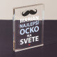 Najlepší ocko - Akrylový blok