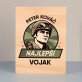 Najlepší vojak - Tlač na drevo