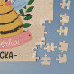 Najtalentovanejšia dcérka- Magnetické puzzle