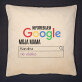 Nepotrebujem google - Dekoračný vankúš