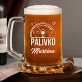 Palivko - Súprava s pivný krígeľ a pohárom na víno