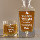 Pán a Vládca - Sada gravírovanej karafy a pohárov na whisky