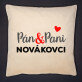 Pán & pani - Dekoračný vankúš