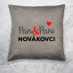 Pán & pani - Dekoračný vankúš