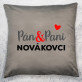 Pán & pani - Dekoračný vankúš