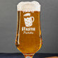 Tekuté šťastie – Pohár na pivo na stopke
