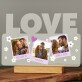 Polaroidové kvety - Tlač na akrylové sklo LOVE