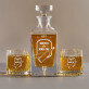 nalieva ako nikto iný - Sada gravírovanej karafy a pohárov na whisky