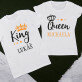Queen, king - Sada tričiek pre páry