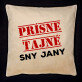Prísne tajné sny - Dekoračný vankúš