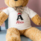 Vianočná iniciála s menom - Medvedík 90 cm