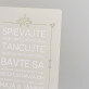 Šťastie - Tlač na akrylové sklo so stojanom