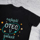 Otec v galaxii - Pánske čierne tričko