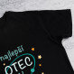 Otec v galaxii - Pánske čierne tričko