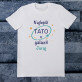 Otec v galaxii - Pánske tričko s potlačou