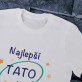 Otec v galaxii - Pánske tričko s potlačou