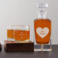 Otec - Sada gravírovanej karafy a pohárov na whisky