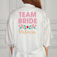 Team bride - Saténový župan