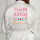 Team bride - Saténový župan