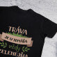 Tráva je vždy zelenejšia - Pánske čierne tričko