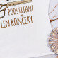 Len končeky - Dámske tričko s potlačou