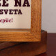 Narodeniny všetko najlepšie - Drevené prasiatko