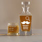 whisky dedka - Sada gravírovanej karafy a pohárov na whisky