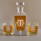 Whisky Lover - Sada gravírovanej karafy a pohárov na whisky