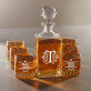 Whisky Lover - Sada gravírovanej karafy a pohárov na whisky