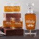 Whisky Time - Sada gravírovanej karafy a pohárov na whisky