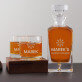 Whisky Warmer - Sada gravírovanej karafy a pohárov na whisky