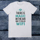 WIFI - Pánske tričko s potlačou