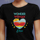 Wonder woman - Čierne dámske tričko