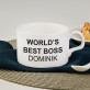 World`s best boss – Šálka s podšálkou