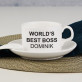 World`s best boss – Šálka s podšálkou